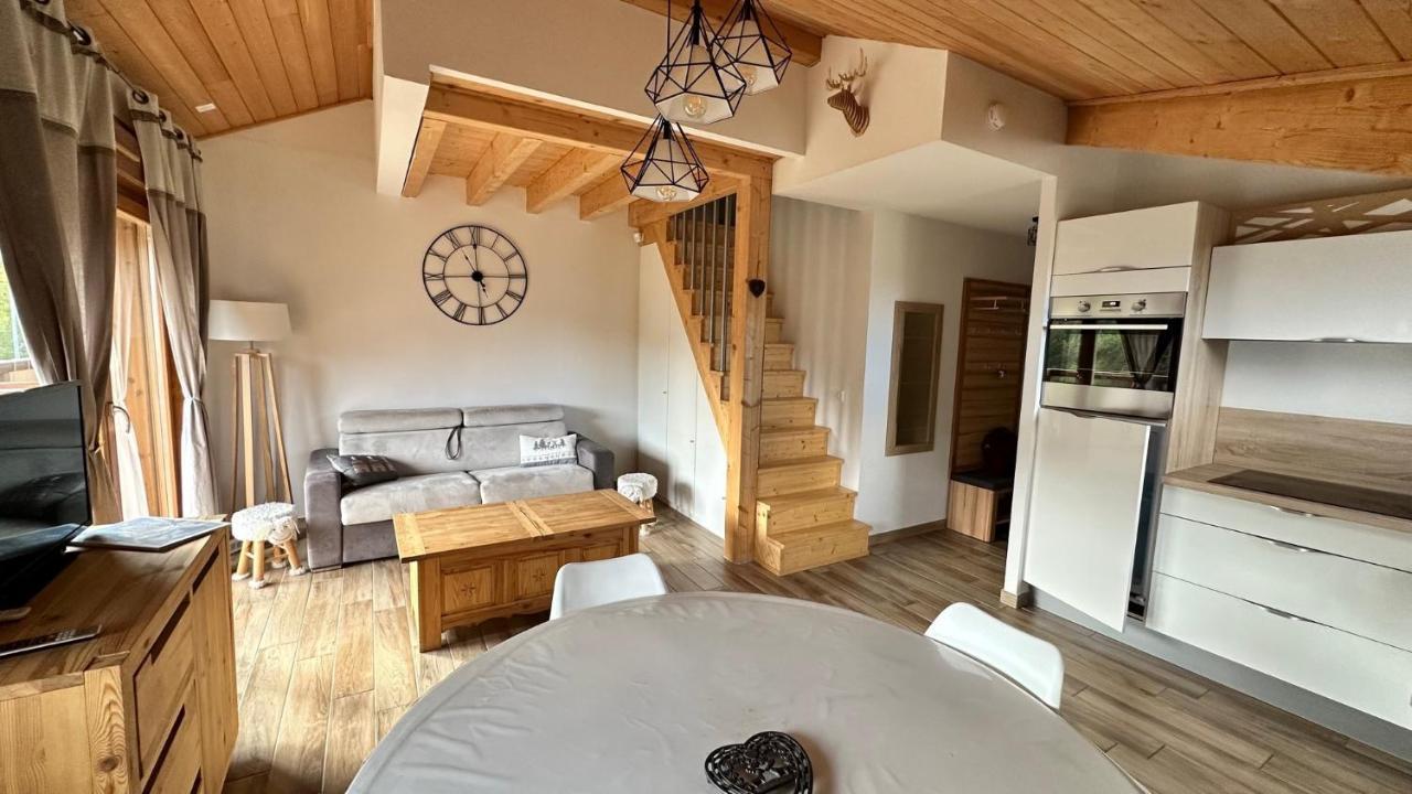 Studio Ptilou B36 2/4 Pers. Avec Vue Saint-Étienne-en-Dévoluy Dış mekan fotoğraf